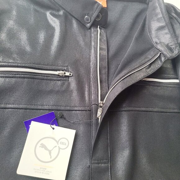 NWT PUMA SE Rudolf Dassler Sport Way Black Zip Up 1 27.5L x 21.8W - Picture 2 of 16